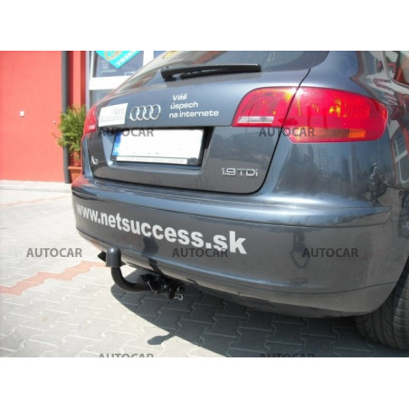 Anhängerkupplung für A 3 - Sportback, 5-türig Quattro - automat–AHK abnehmbar - von 2004/11 bis 2008/06