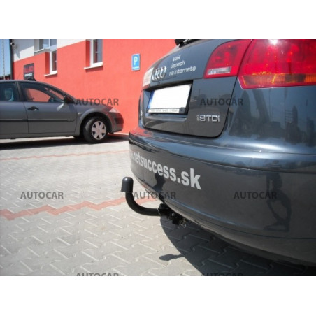 Anhängerkupplung für A 3 - Sportback, 5-türig Quattro - automat–AHK abnehmbar - von 2004/11 bis 2008/06