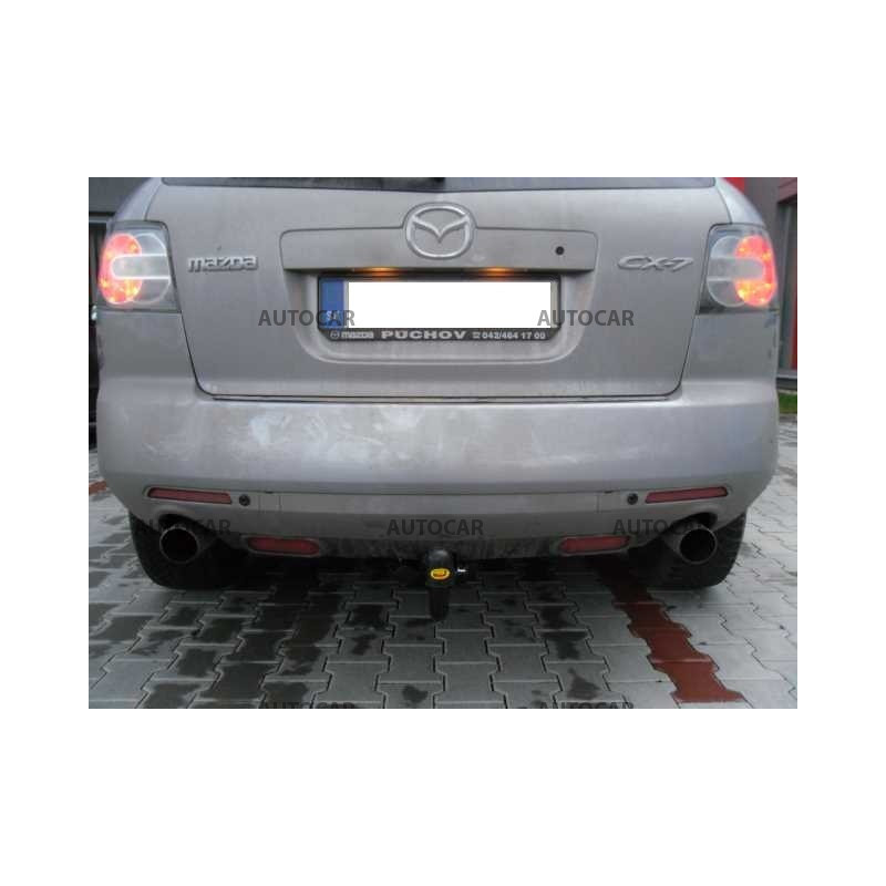 Anhängerkupplung für CX 7 - SUV - automat vertikal–AHK abnehmbar - von 2007/10