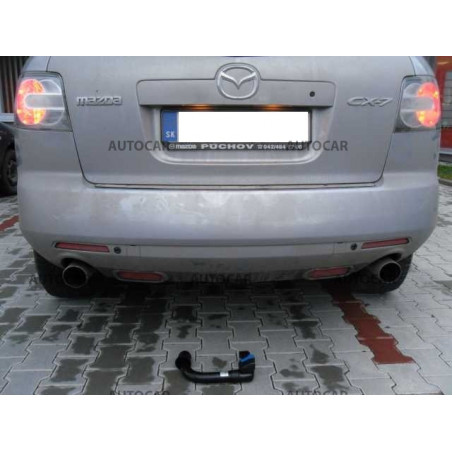 Anhängerkupplung für CX 7 - SUV - automat vertikal–AHK abnehmbar - von 2007/10 Anhängerkupplung für CX 7 - SUV - automat vertikal–AHK abnehmbar - von 2007/10