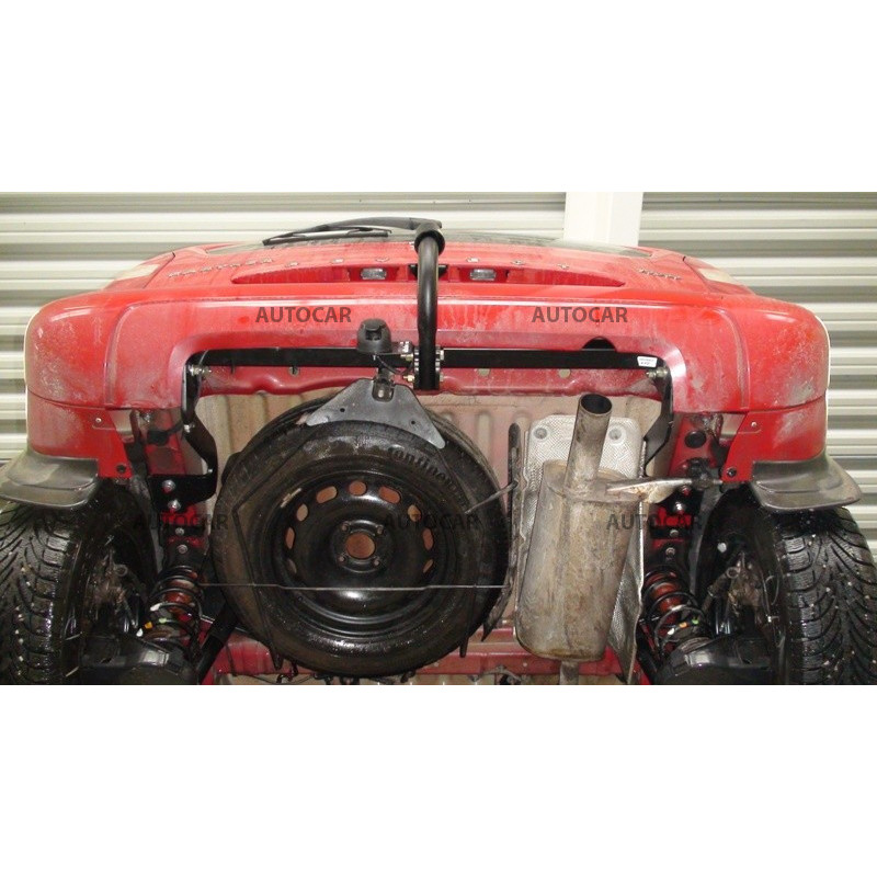 Anhängerkupplung für PARTNER - Pick Up - manuall–AHK starr - von 2008