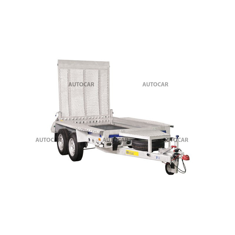 Anhänger für der Transport von Baumaschinen 3t 4m