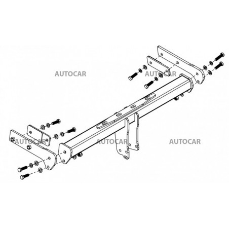 Anhängerkupplung für XC 70 - - - automat–AHK abnehmbar - von 2007