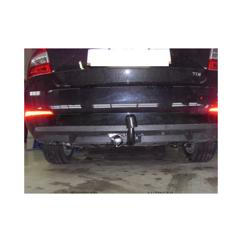 Anhängerkupplung für OCTAVIA - 5 -tür., Combi 4x4 - automat vertikal–AHK abnehmbar - von 2004