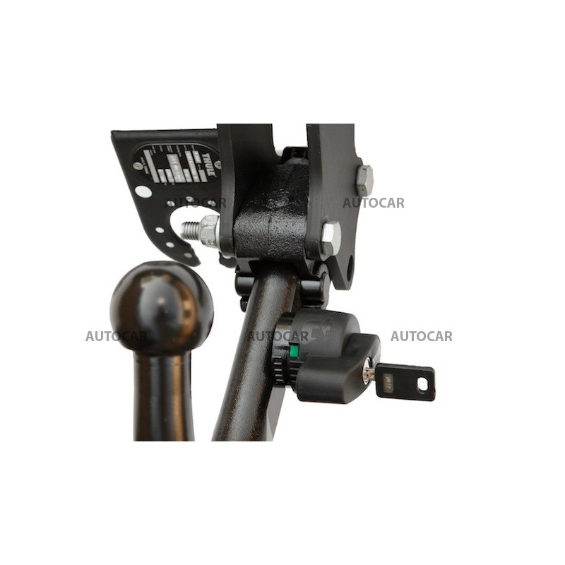 Anhängerkupplung für VOYAGER - Swivel n go - automat–AHK abnehmbar - von 2008