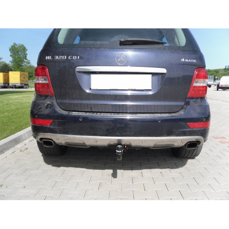 Anhängerkupplung für Mercedes M / ML - W164 - automat–AHK vertikal abnehmbar Anhängerkupplung für Mercedes M / ML - W164 - automat–AHK vertikal abnehmbar