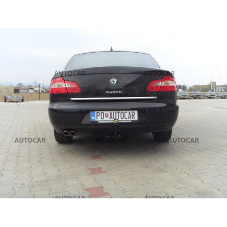 Anhängerkupplung für Skoda Octavia II- automat–AHK abnehmbar - von 2004/-