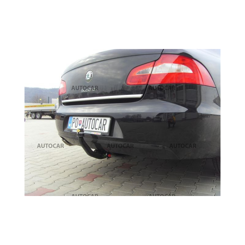 Anhängerkupplung für Skoda Octavia II- automat–AHK abnehmbar - von 2004/-