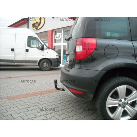 Anhängerkupplung für YETI - automat vertikal–AHK abnehmbar - von 2009 Anhängerkupplung für YETI - automat vertikal–AHK abnehmbar - von 2009