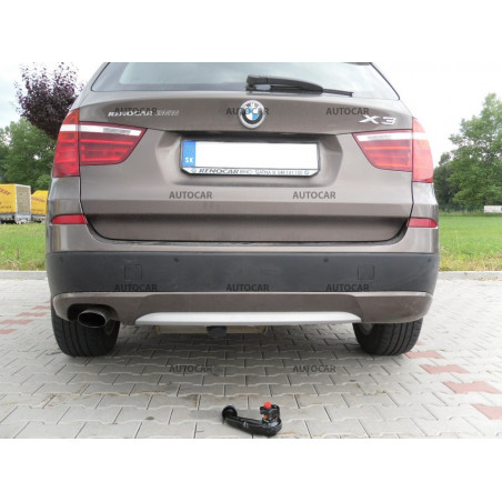 Anhängerkupplung für BMW X3 - automat–AHK vertikal abnehmbar Anhängerkupplung für BMW X3 - automat–AHK vertikal abnehmbar