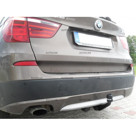 Anhängerkupplung für BMW X3 - automat–AHK vertikal abnehmbar Anhängerkupplung für BMW X3 - automat–AHK vertikal abnehmbar