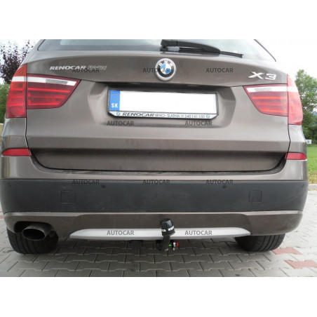 Anhängerkupplung für BMW X3 - automat–AHK vertikal abnehmbar Anhängerkupplung für BMW X3 - automat–AHK vertikal abnehmbar