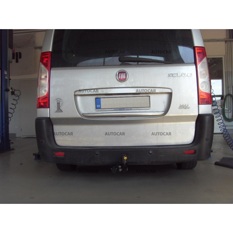 Anhängerkupplung für SCUDO - VAN, aj GRAND - manuall–AHK starr - von 2006/10 