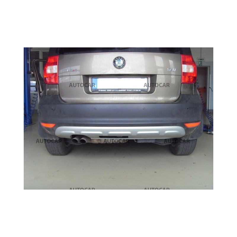 Anhängerkupplung für YETI - automat vertikal–AHK abnehmbar - von 2009