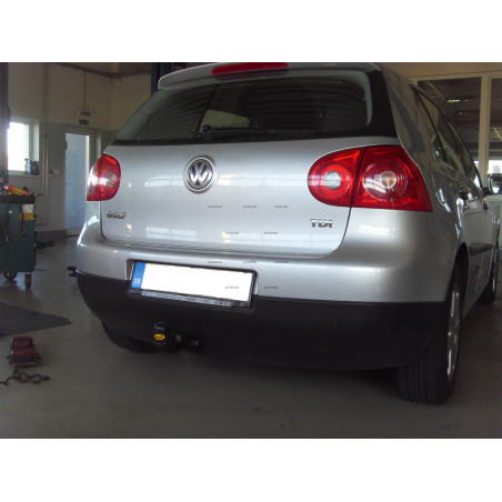 Anhängerkupplung für GOLF - V,VI,Plus,3/5-türig,(1K 1,5M1) - manuall–AHK starr - von 2003 Anhängerkupplung für GOLF - V,VI,Plus,3/5-türig,(1K 1,5M1) - manuall–AHK starr - von 2003
