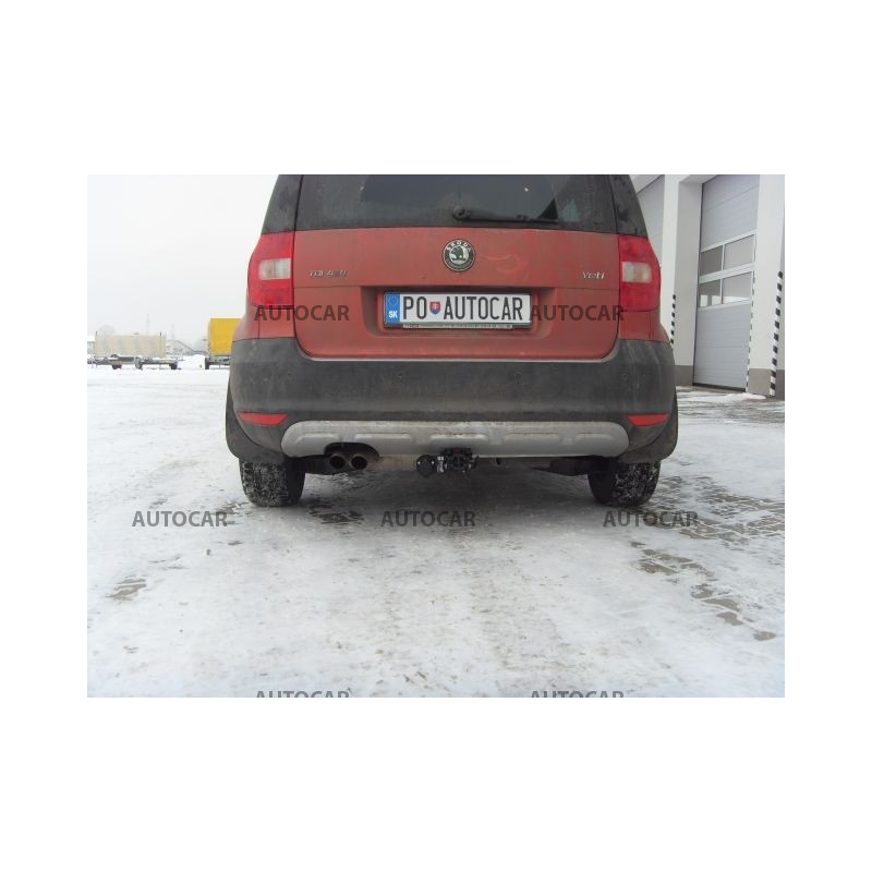 Anhängerkupplung für YETI - automat–AHK abnehmbar - von 2009