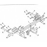Anhängerkupplung für GLK - SUV - automat vertikal–AHK abnehmbar - von 2008/10 Anhängerkupplung für GLK - SUV - automat vertikal–AHK abnehmbar - von 2008/10