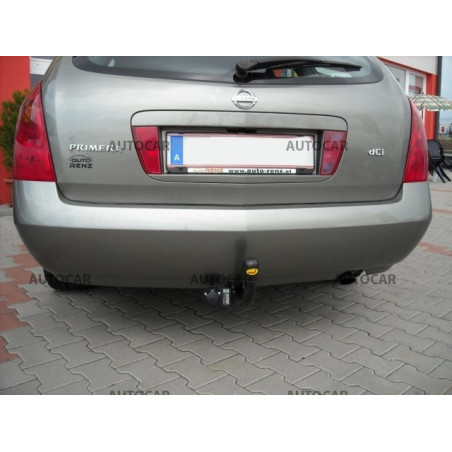Anhängerkupplung für PRIMERA - Combi, (W 12) - manuall–AHK starr - von 2002 Anhängerkupplung für PRIMERA - Combi, (W 12) - manuall–AHK starr - von 2002