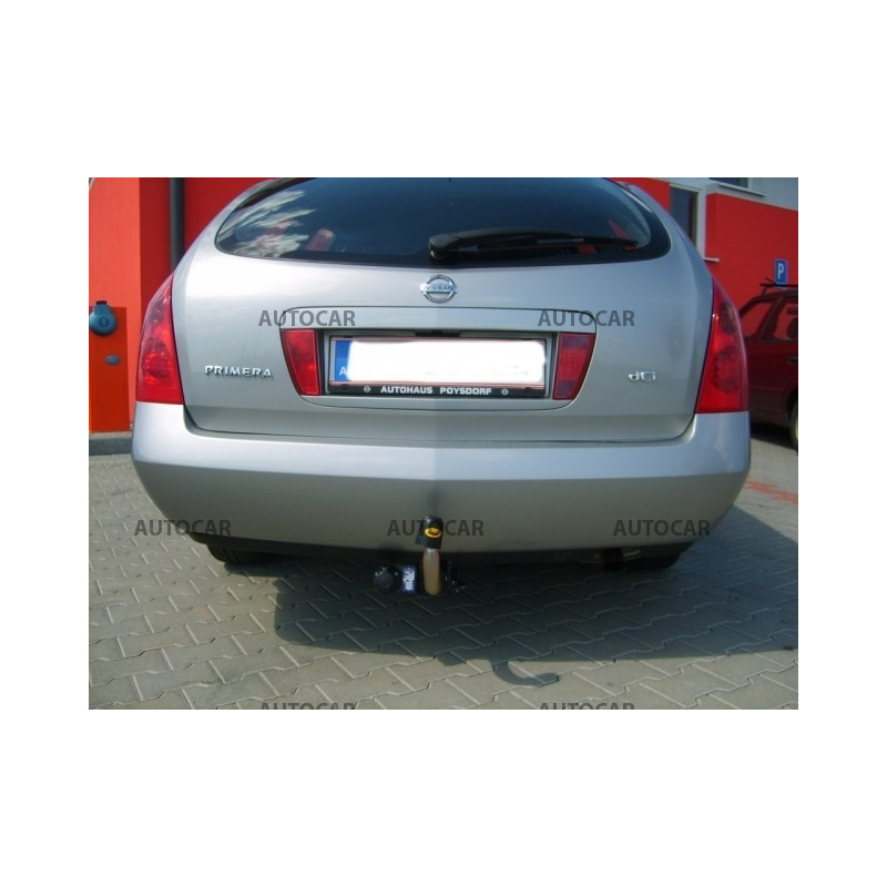 Anhängerkupplung für PRIMERA - Combi, (W 12) - automat–AHK abnehmbar - von 2002