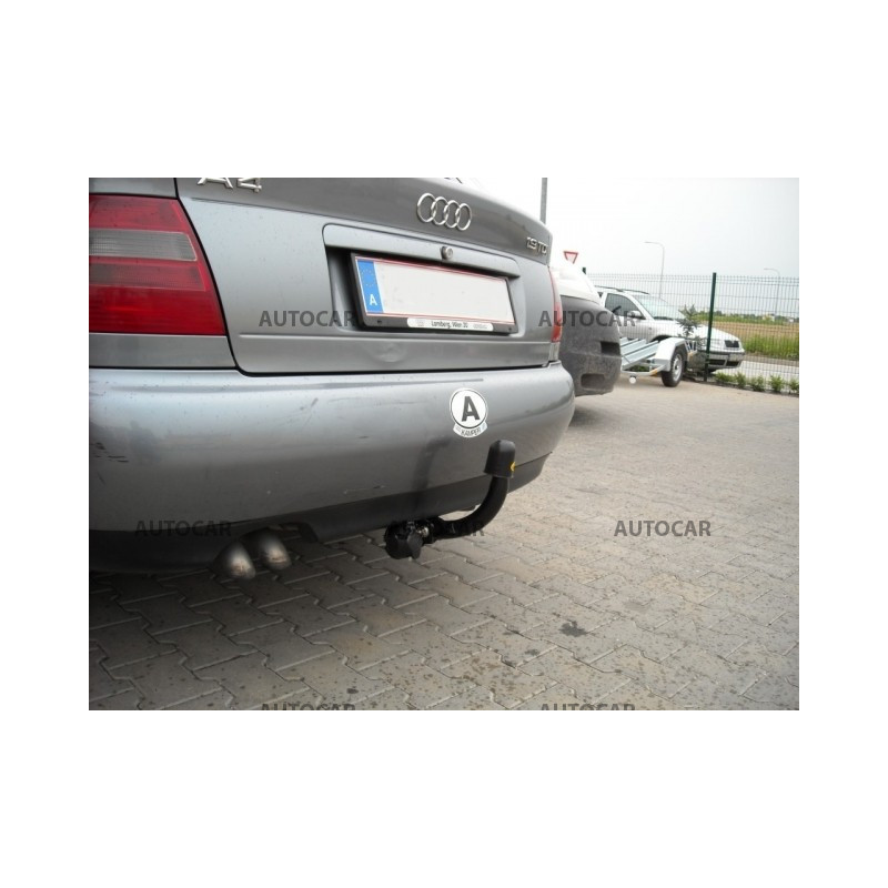 Anhängerkupplung für A 4 - 4-türig, Quattro, ( 8 D2, B5 ) - manuell–AHK starr - von 1994/11 bis 2000/10
