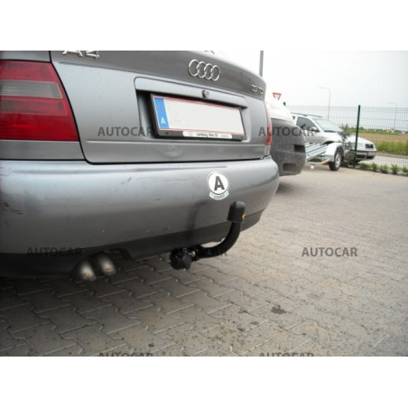 Anhängerkupplung für A 4 - 4-türig, Quattro, ( 8 D2, B5 ) - manuell–AHK starr - von 1994/11 bis 2000/10 Anhängerkupplung für A 4 - 4-türig, Quattro, ( 8 D2, B5 ) - manuell–AHK starr - von 1994/11 bis 2000/10