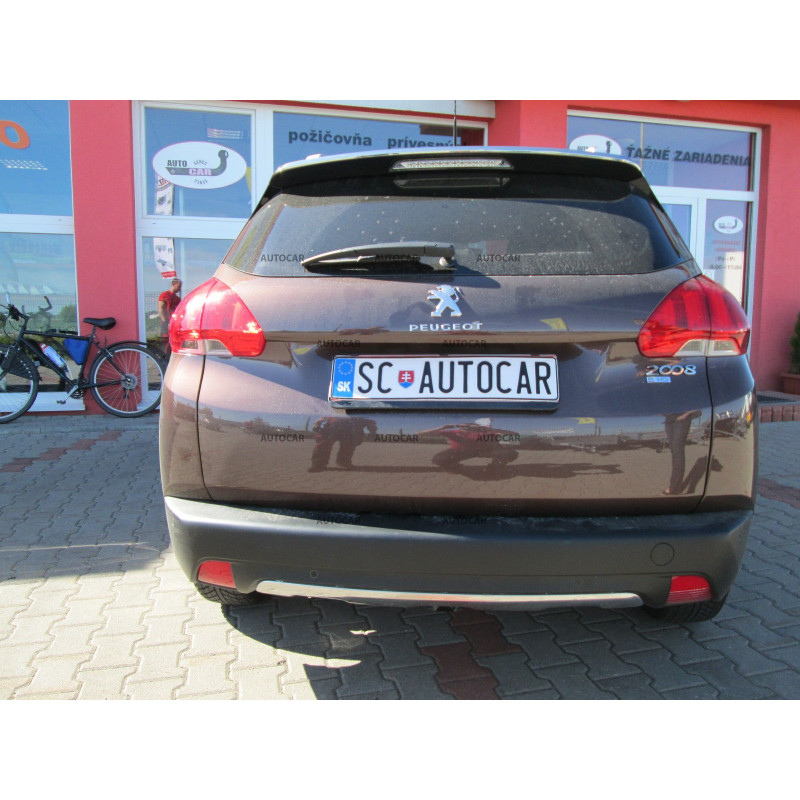 Anhängerkupplung für Peugeot 2008 - automat–AHK vertikal abnehmbar