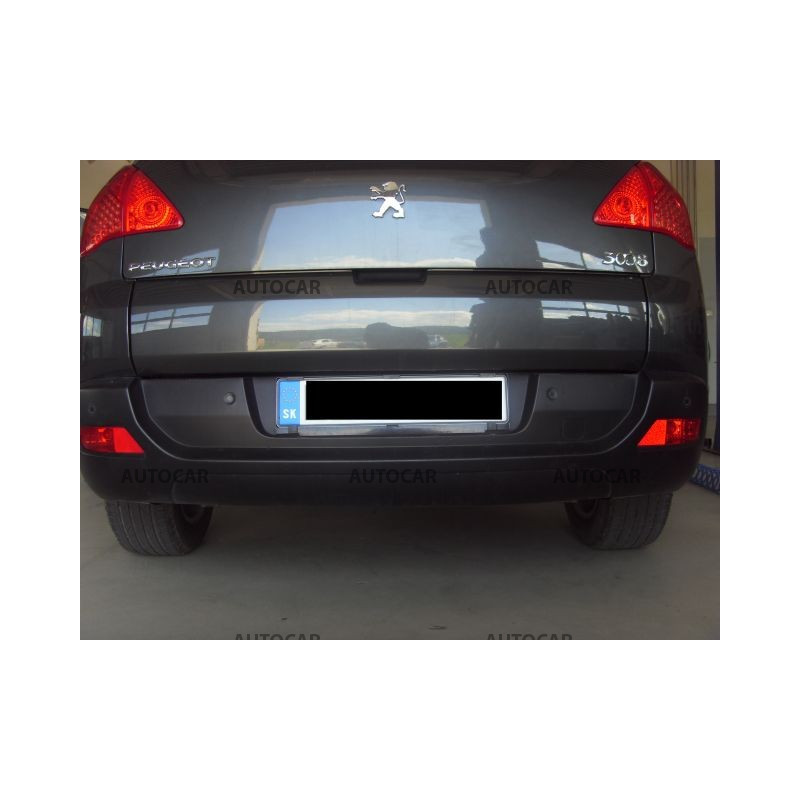 Anhängerkupplung für 3008 - automat vertikal–AHK abnehmbar - von 2009