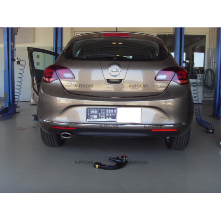 Anhängerkupplung für Opel ASTRA J - "J" - automat–AHK vertikal abnehmbar Anhängerkupplung für Opel ASTRA J - "J" - automat–AHK vertikal abnehmbar