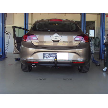 Anhängerkupplung für Opel ASTRA J - "J" - automat–AHK vertikal abnehmbar Anhängerkupplung für Opel ASTRA J - "J" - automat–AHK vertikal abnehmbar