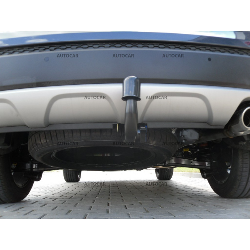 Anhängerkupplung für SantaFe -5 tur.,- automat vertikal–AHK abnehmbar - von 08.2012/-/-