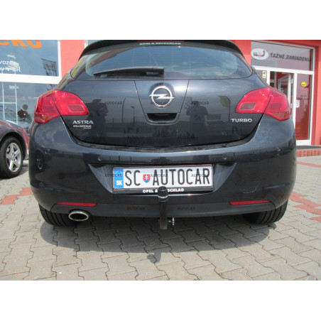 Anhängerkupplung für Opel ASTRA J - "J" - automat–AHK vertikal abnehmbar Anhängerkupplung für Opel ASTRA J - "J" - automat–AHK vertikal abnehmbar