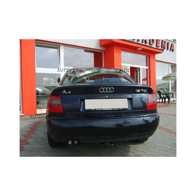 Anhängerkupplung für A 4 - 4-türig, Quattro, ( 8 D2, B5 ) - automat–AHK abnehmbar - von 1994/11 bis 2000/10