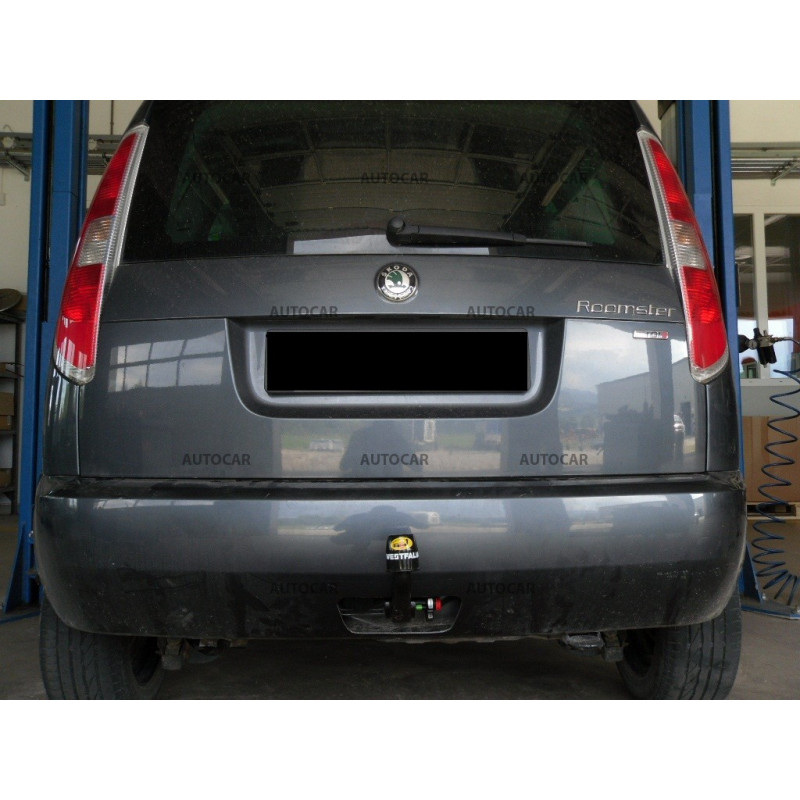 Anhängerkupplung für SKODA ROOMSTER- automat–AHK abnehmbar - von 2006/-