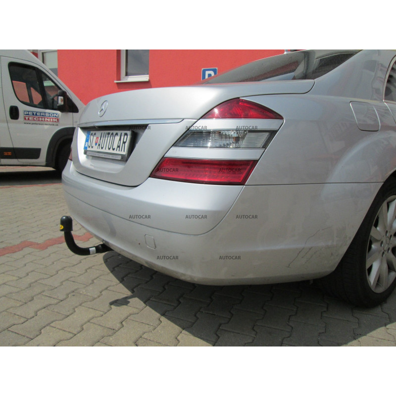 Anhängerkupplung für Mercedes S - automat vertikal–AHK abnehmbar - von 10.2005-06.2013