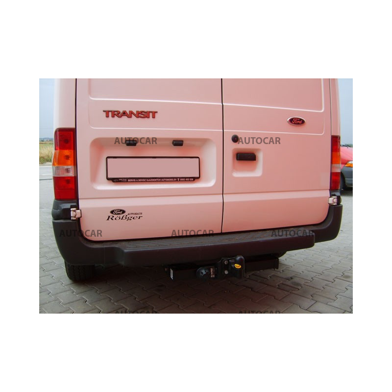 Anhängerkupplung für TRANSIT - dodávka,aj zo zabud.plast.schod.-polohovat.guľa (F__) - starre Anhängerkupplung - von 2000,2006