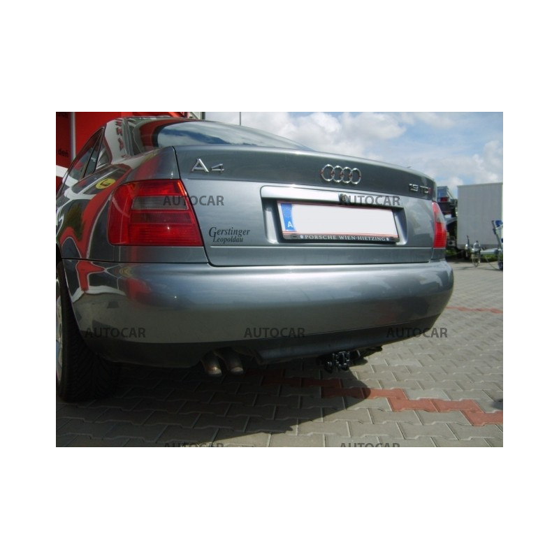 Anhängerkupplung für A 4 - 4-türig, Quattro, ( 8 D2, B5 ) - automat–AHK abnehmbar - von 1994/11 bis 2000/10