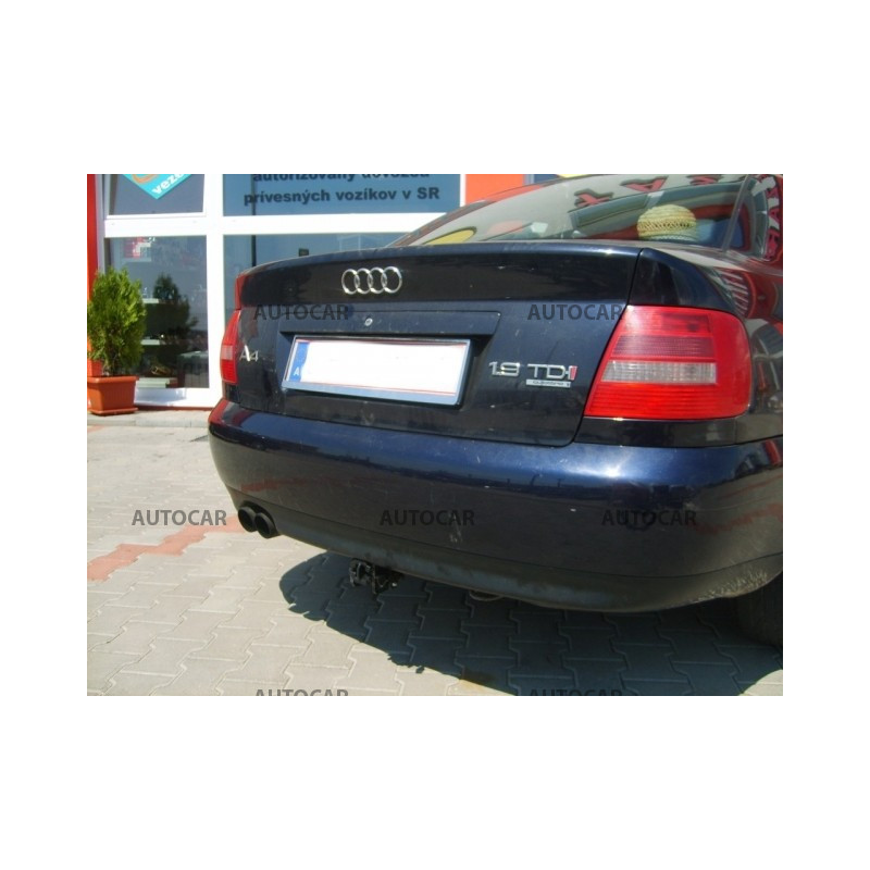 Anhängerkupplung für A 4 - 4-türig, Quattro, ( 8 D2, B5 ) - automat–AHK abnehmbar - von 1994/11 bis 2000/10