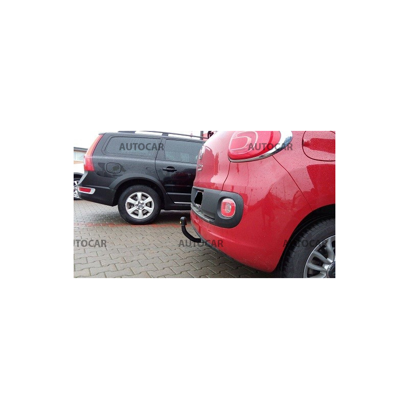 Anhängerkupplung für 500L - automat–AHK vertikal abnehmbar - von 10.2013/-