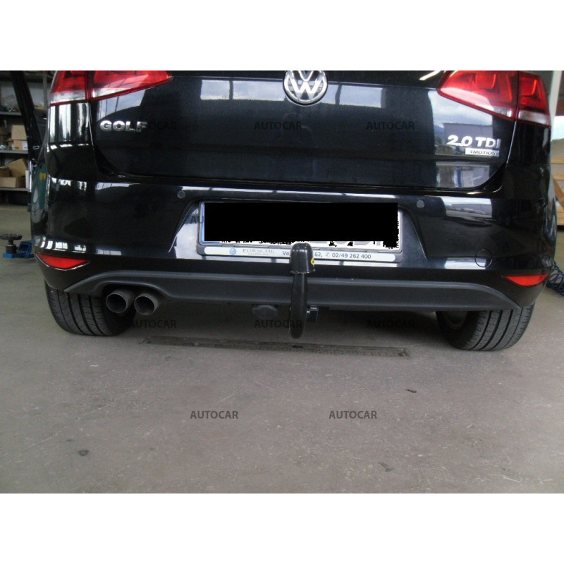 Anhängerkupplung für GOLF - VII,5-türig - automat vertikal–AHK abnehmbar - von 2012/-