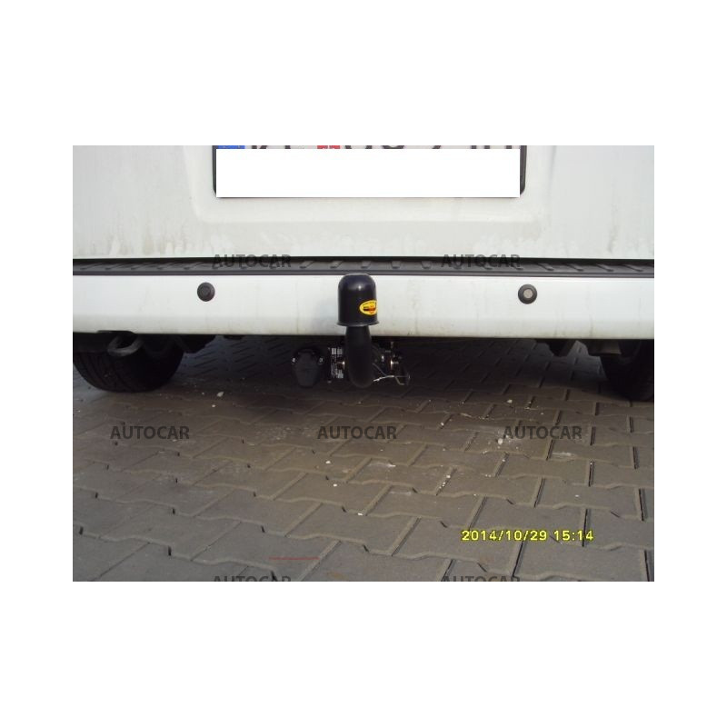 Anhängerkupplung für Ford TRANSIT / TOURNEO CUSTOM - automat–AHK abnehmbar