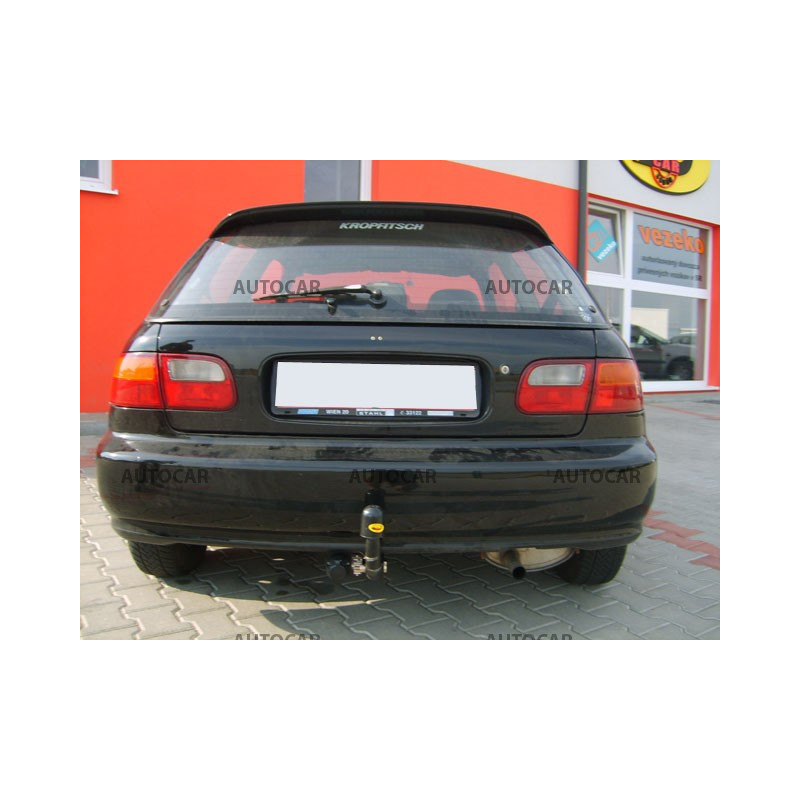 Anhängerkupplung für CIVIC - 3dv. (EG,EH,EJ9,EK1/3/4) - manuell–AHK starr - von 1991 bis 2000