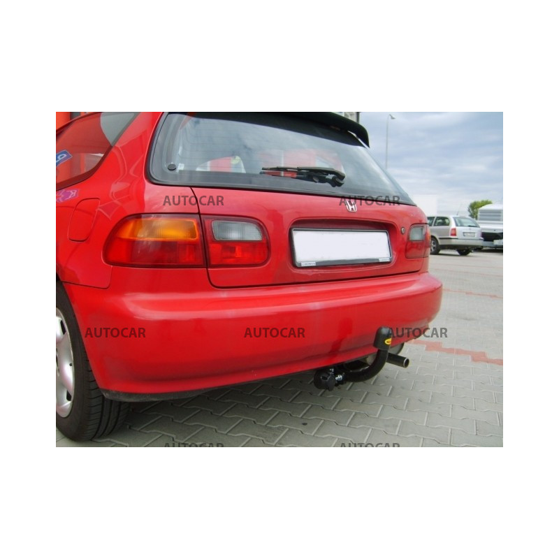 Anhängerkupplung für CIVIC - 3dv. (EG,EH,EJ9,EK1/3/4) - manuell–AHK starr - von 1991 bis 2000