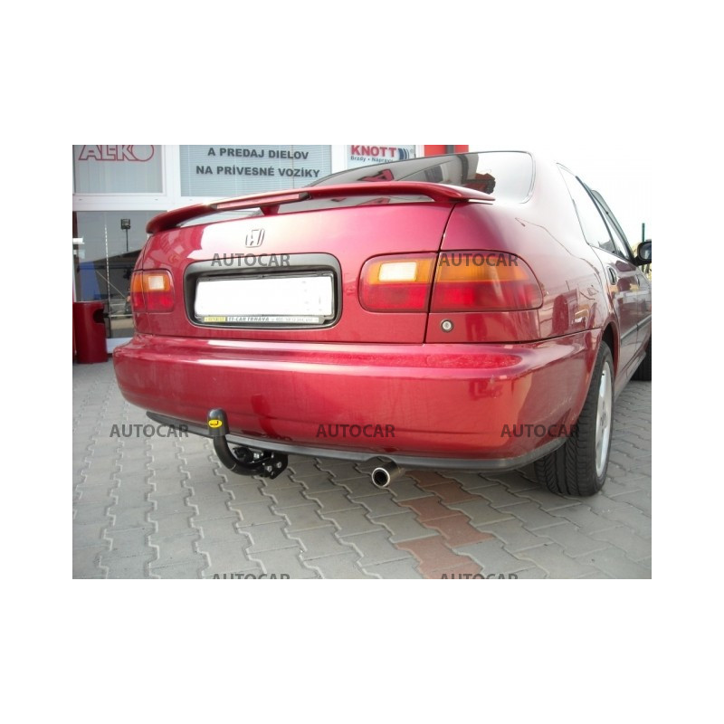 Anhängerkupplung für CIVIC - 4-türig (EJ, EK) - manuell–AHK starr - von 1996 bis 1998