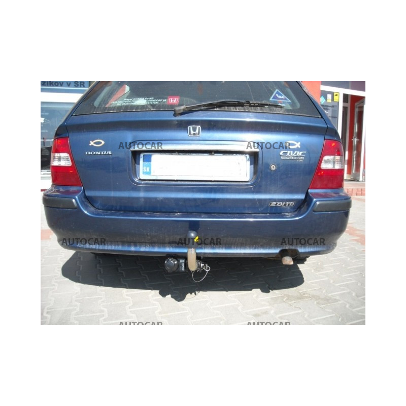 Anhängerkupplung für CIVIC - Combi, (MC) - automat–AHK abnehmbar - von 1997 bis 2000/10