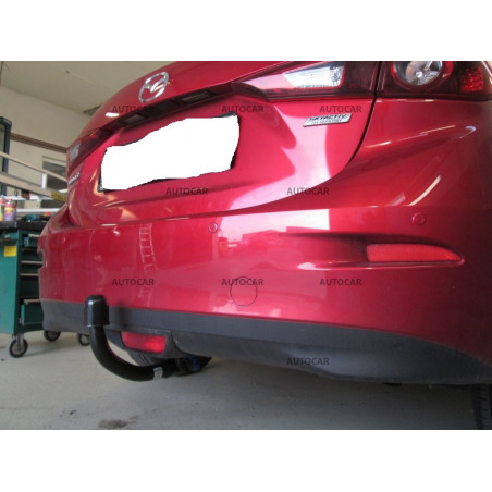 Anhängerkupplung für Mazda 3 - J36A - 4 tür. - automat vertikal–AHK abnehmbar Anhängerkupplung für Mazda 3 - J36A - 4 tür. - automat vertikal–AHK abnehmbar