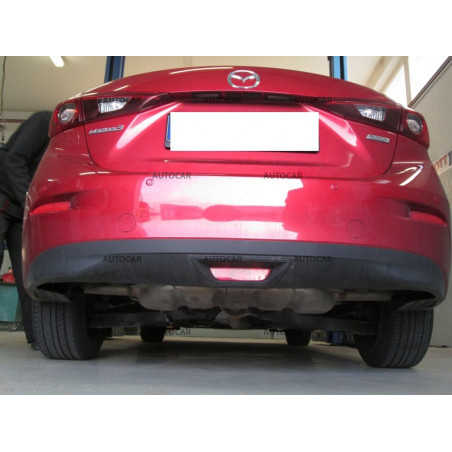 Anhängerkupplung für Mazda 3 - J36A - 4 tür. - automat vertikal–AHK abnehmbar Anhängerkupplung für Mazda 3 - J36A - 4 tür. - automat vertikal–AHK abnehmbar