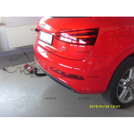 Anhängerkupplung für AUDI Q3- automat–AHK abnehmbar - von 09.2011/- Anhängerkupplung für AUDI Q3- automat–AHK abnehmbar - von 09.2011/-