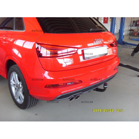 Anhängerkupplung für AUDI Q3- automat–AHK abnehmbar - von 09.2011/- Anhängerkupplung für AUDI Q3- automat–AHK abnehmbar - von 09.2011/-