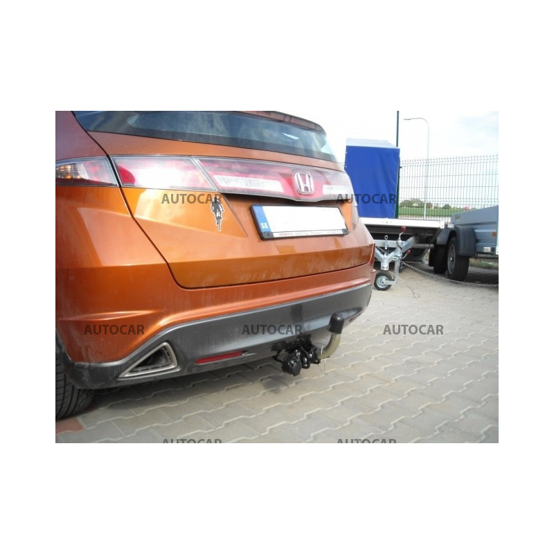 Anhängerkupplung für CIVIC - 5dv - automat–AHK abnehmbar - von 2005/08