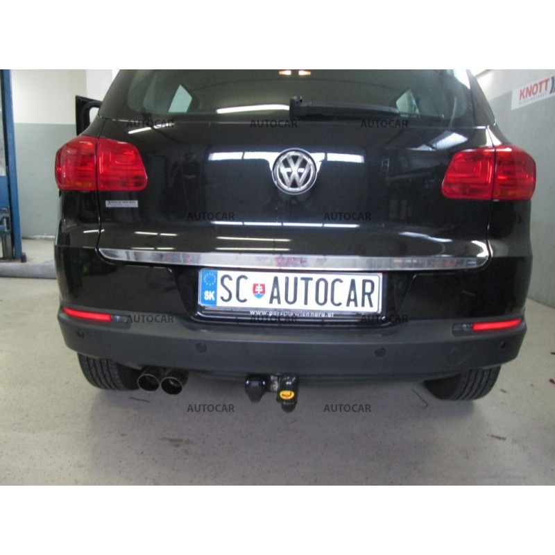 Anhängerkupplung für TIGUAN - SUV - manuell–AHK starr - von 2007